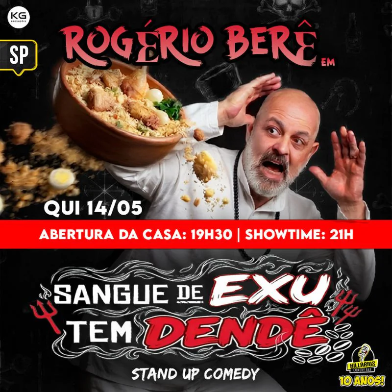 Rogério Bere - Sangue de Exu tem Dendê