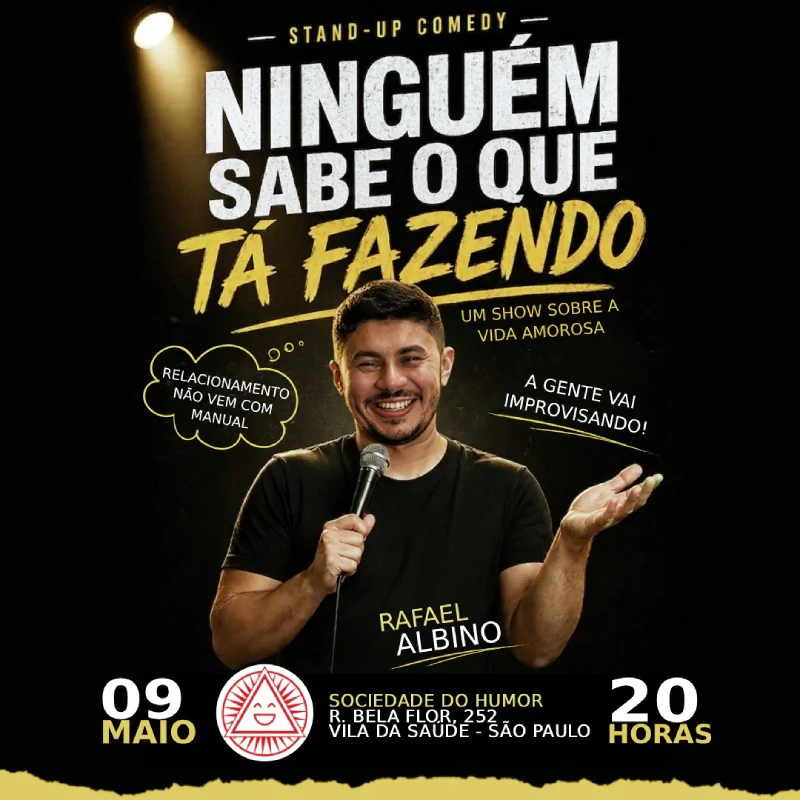 Rafael Albino - Ninguém Sabe O Que Tá Fazendo