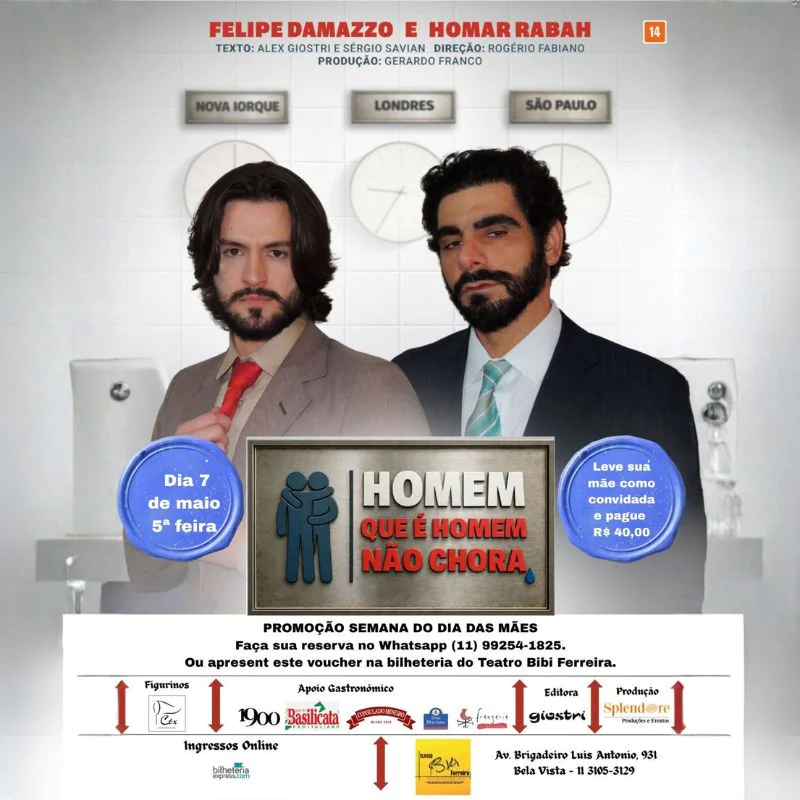 Homem Que é Homem Não Chora
