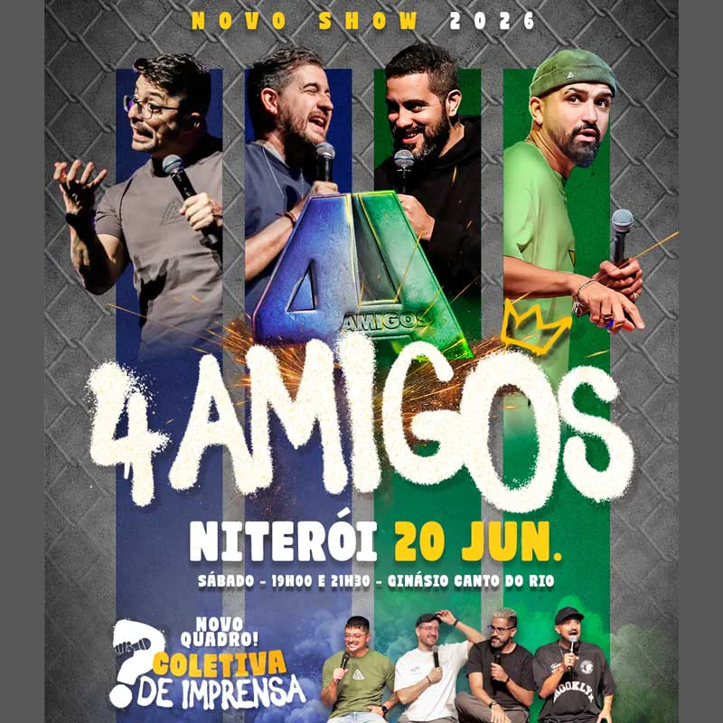 4 Amigos 2026 - Niterói