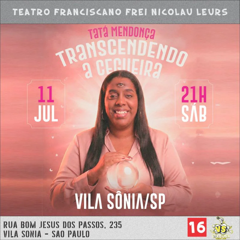 Tatá Mendonça - Transcendendo a Cegueira