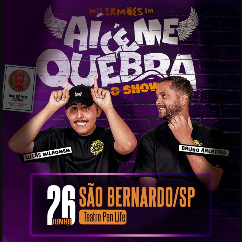Lucas Milhomem e Bruno Areneiro - Aí Cê Me Quebra!