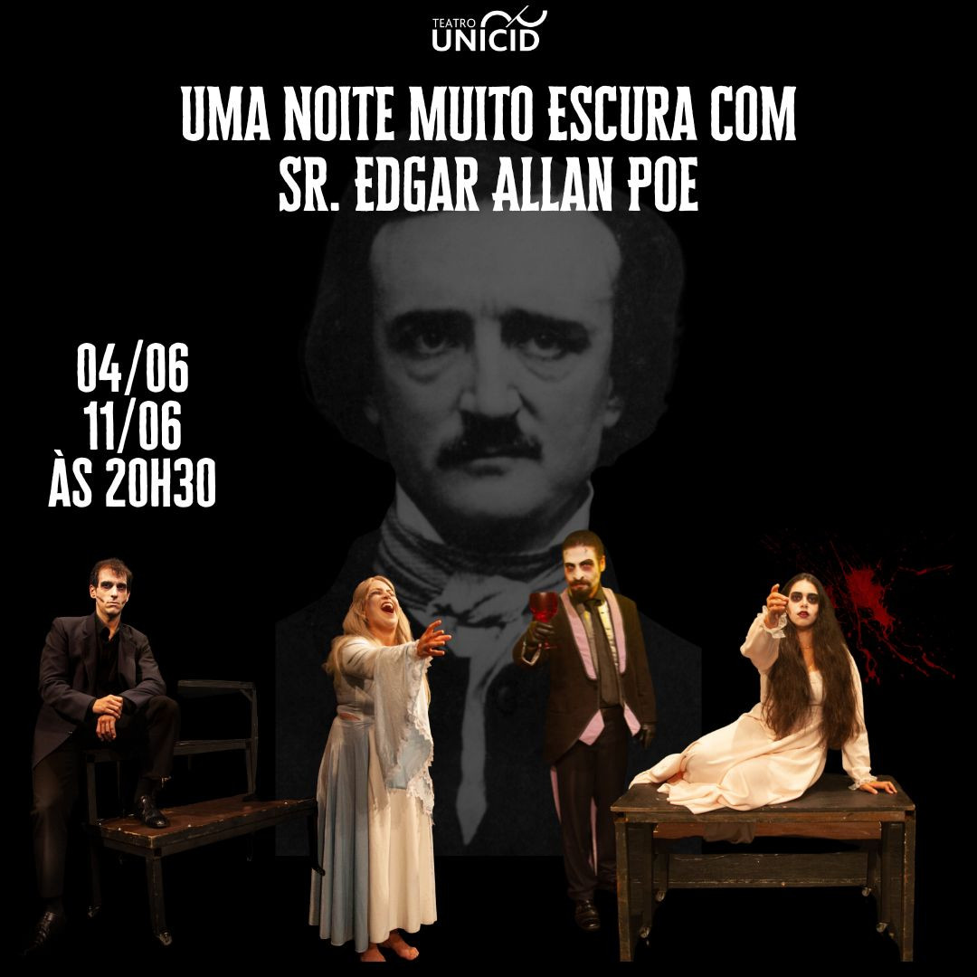 Uma Noite Muito Escura com o Sr. Edgar Allan Poe
