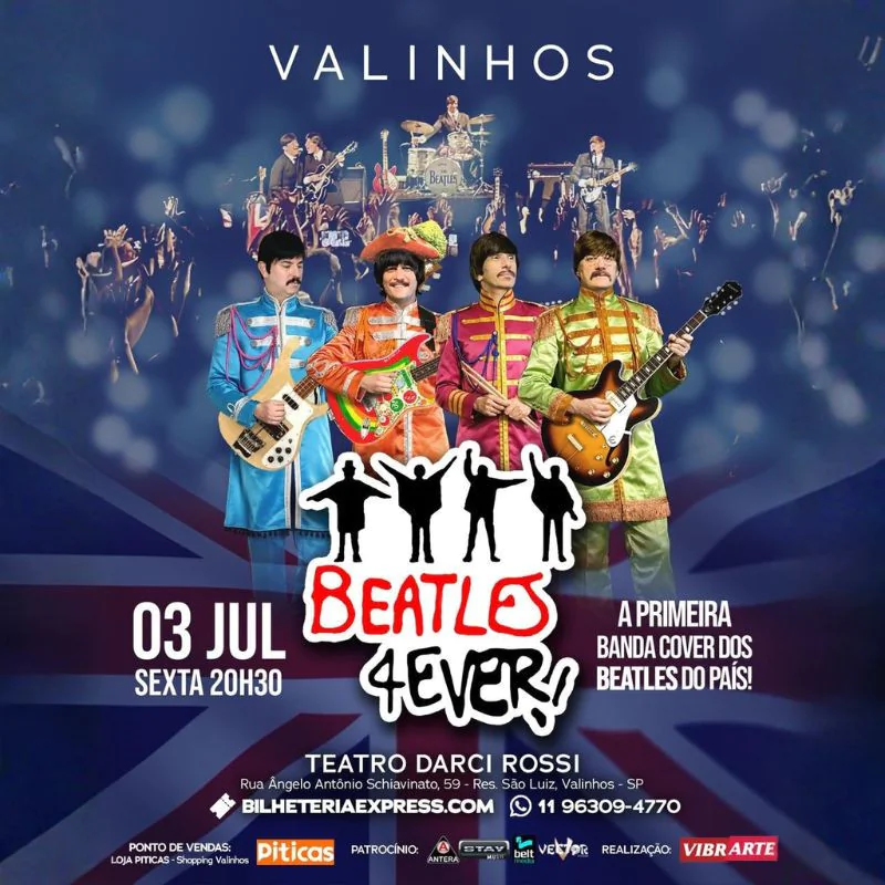 BEATLES 4EVER em Valinhos