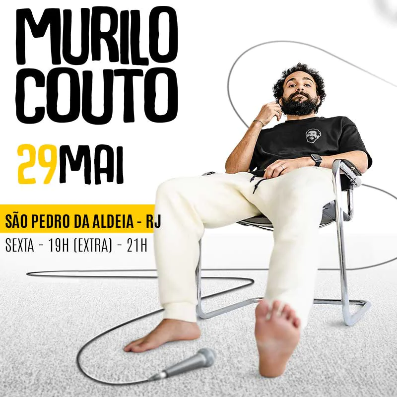Murilo Couto em São Pedro da Aldeia