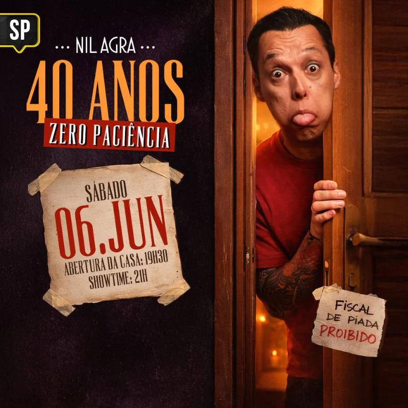 Nil Agra - 40 Anos Zero Paciência