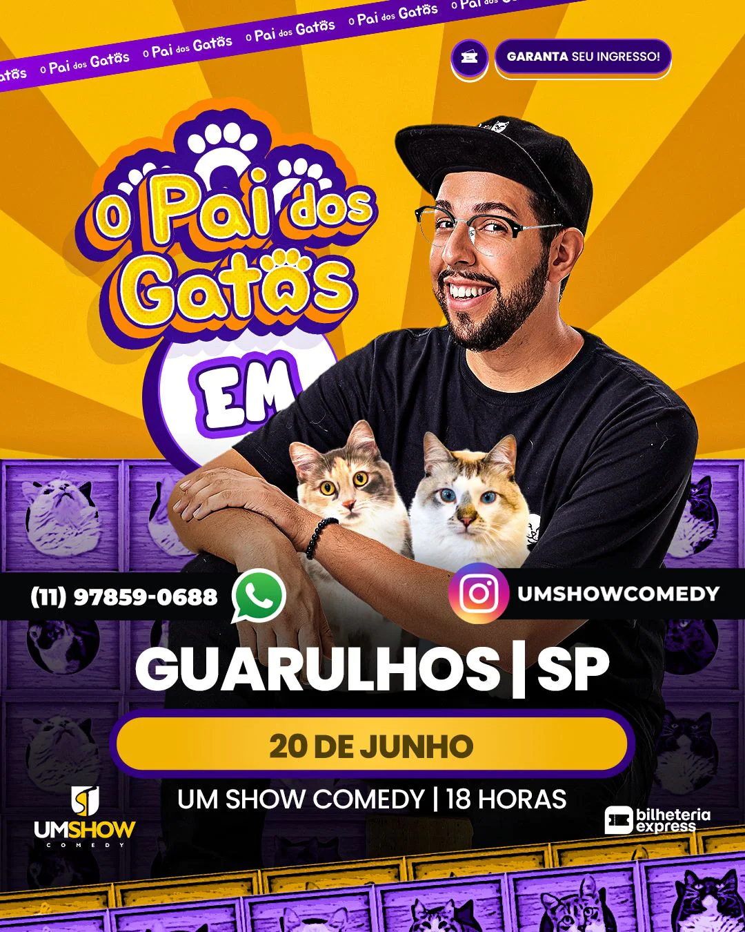 PAI DOS GATOS EM GUARULHOS