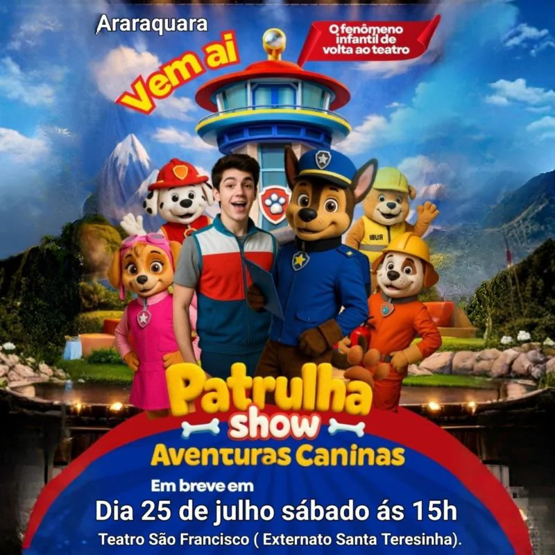  Patrulha Show Aventuras Caninas