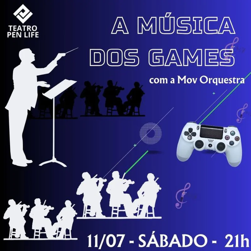 A Música dos GAMES, com a MOV Orquestra
