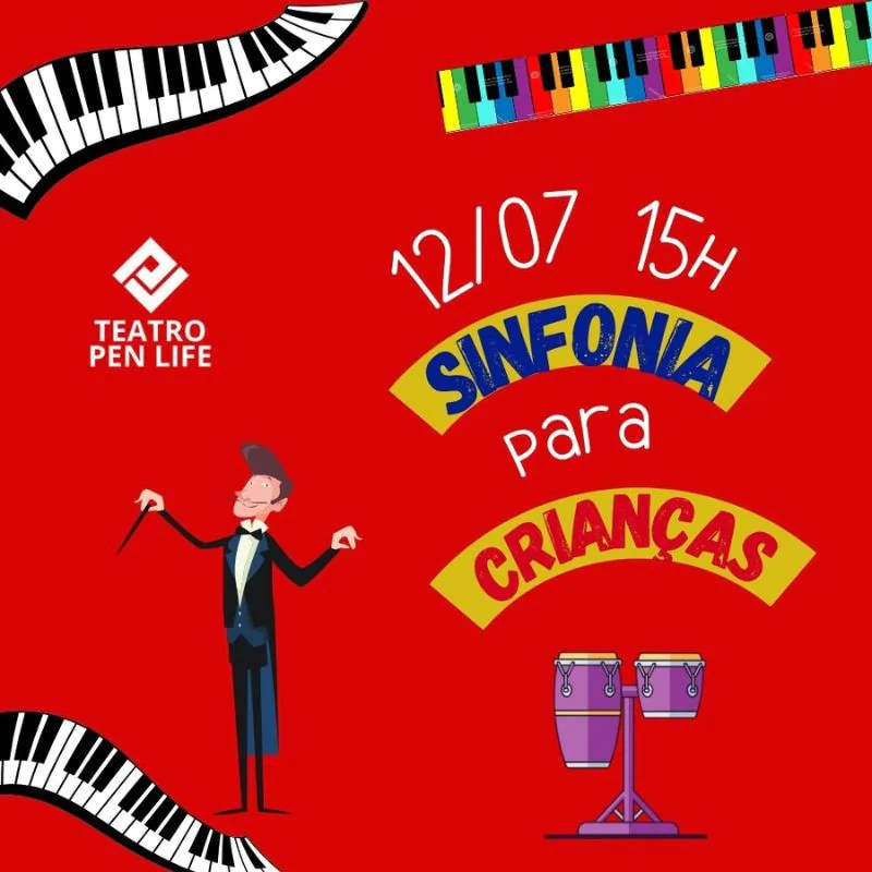 Sinfonia para crianças, com a MOV Orquestra