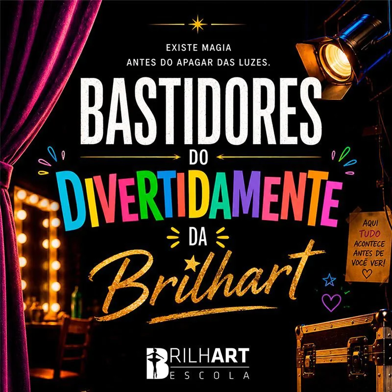 Bastidores do Divertidamente da Brilhart
