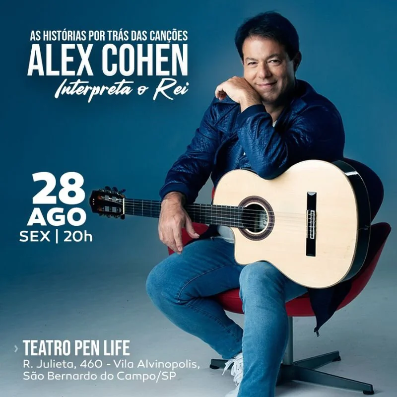 Alex Cohen interpreta o Rei