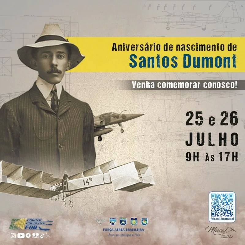 ANIVERSÁRIO DE SANTOS DUMONT