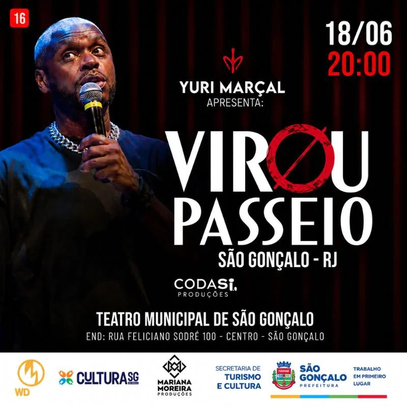 Yuri Marçal apresenta Virou Passeio
