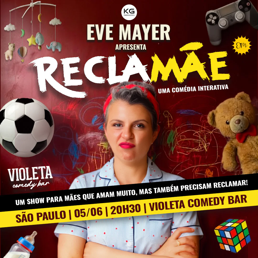 EVE MAYER em RECLAMÃE esp. dia dos namorados - Show de comédia interativo