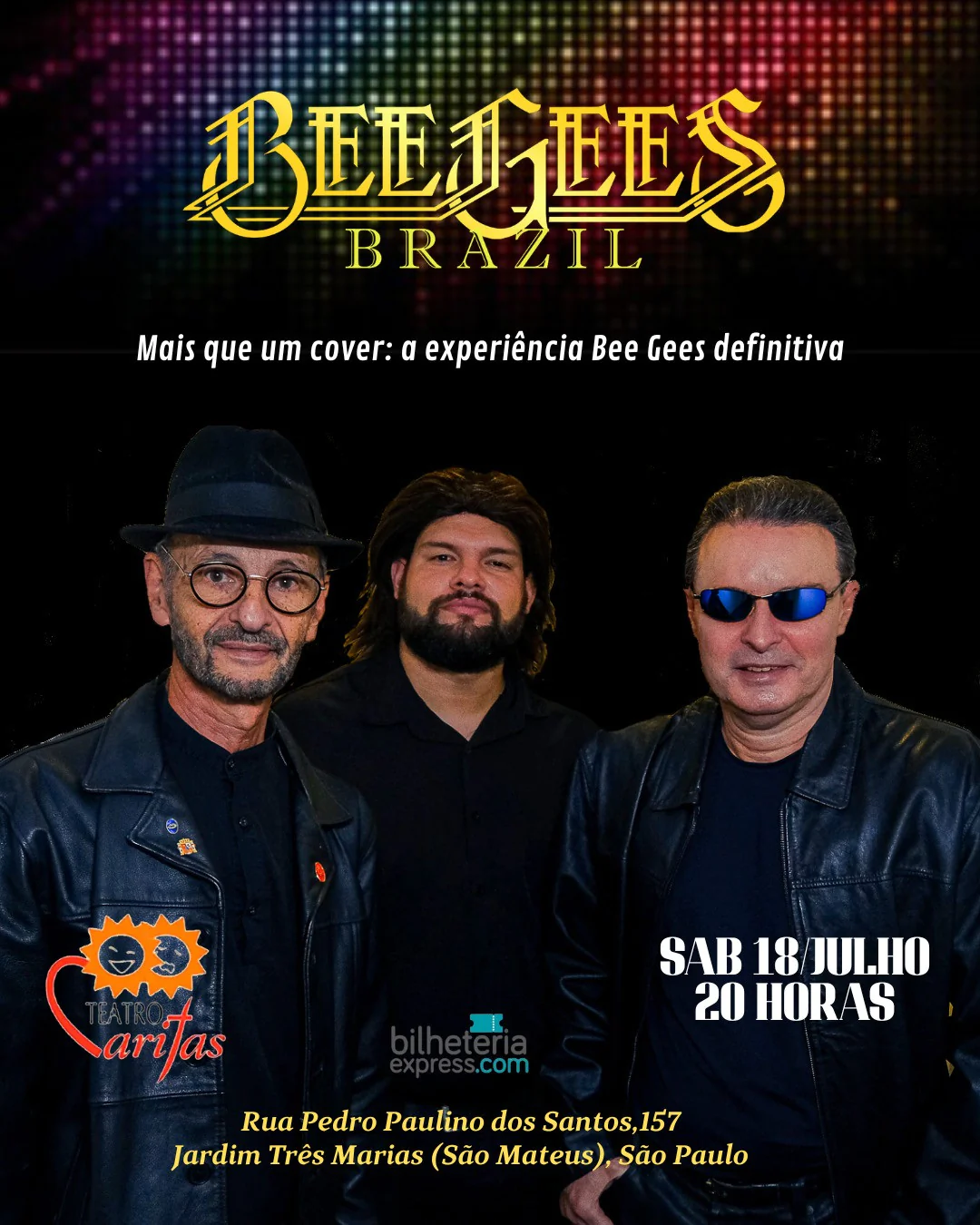 Bee Gees Brazil no Teatro Caritas