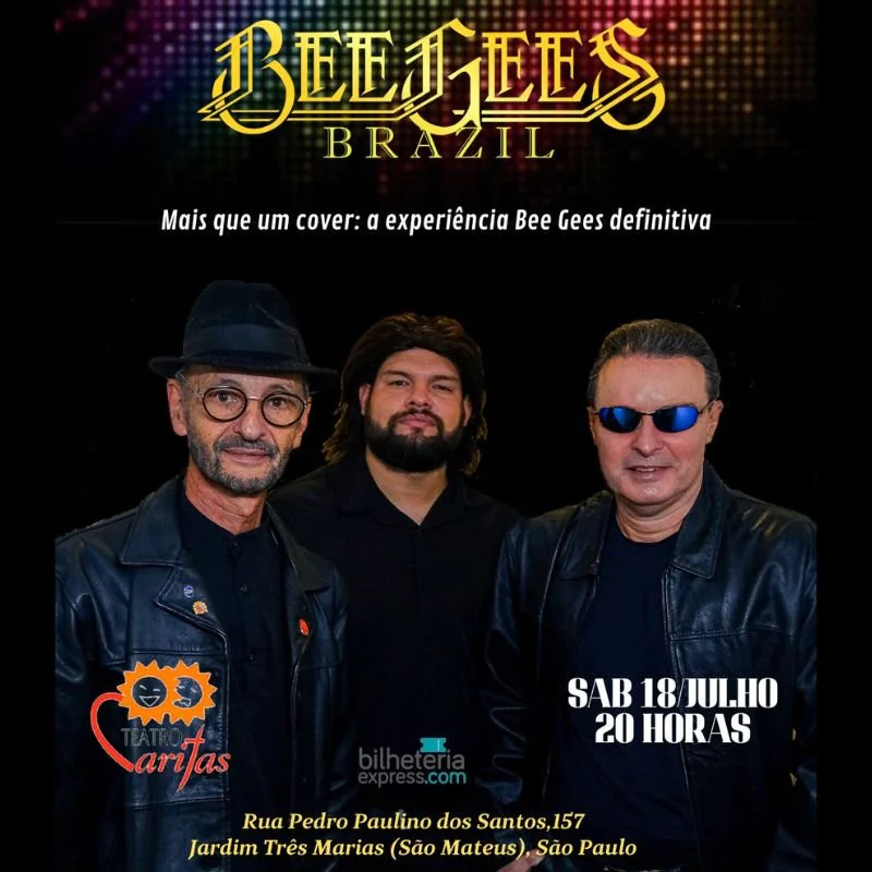 Bee Gees Brazil no Teatro Caritas
