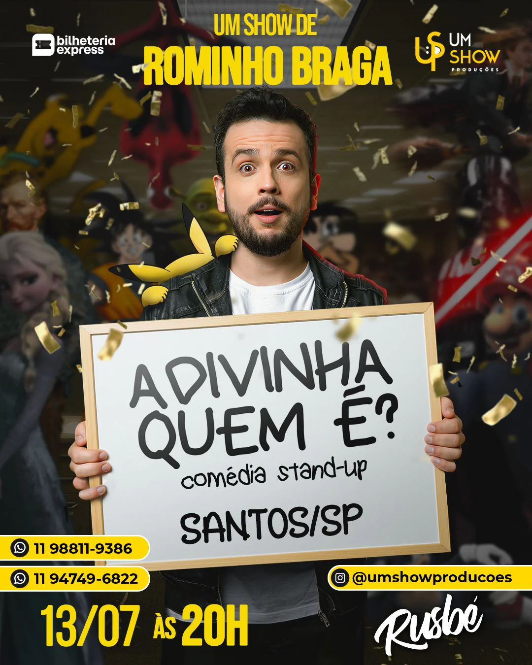 ROMINHO BRAGA EM SANTOS