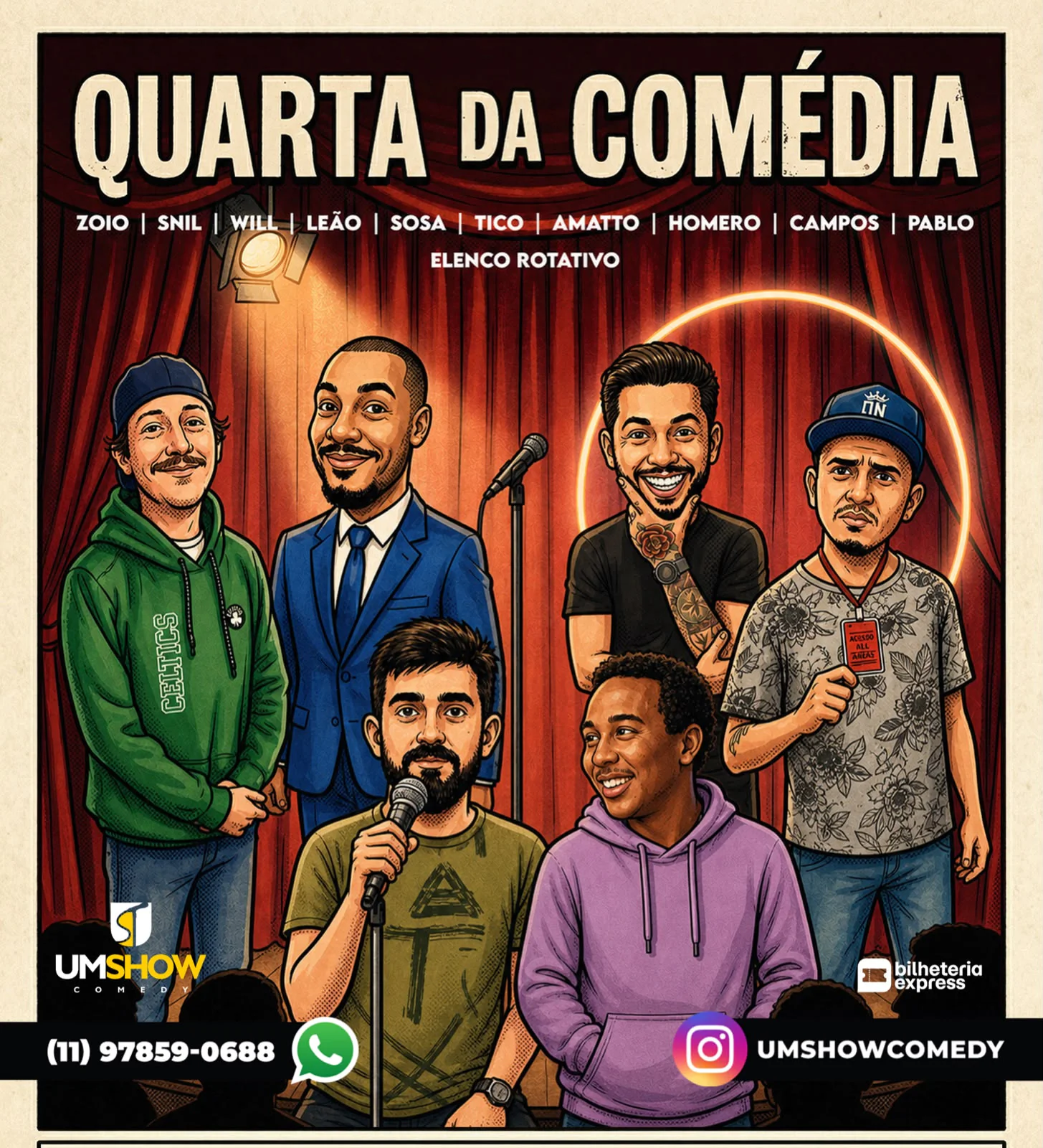 Quarta da Comédia em Guarulhos