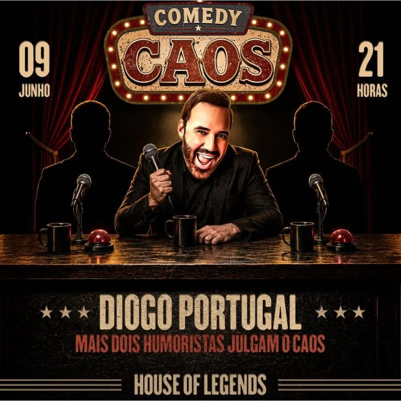 Comedy Caos com Diogo Portugal