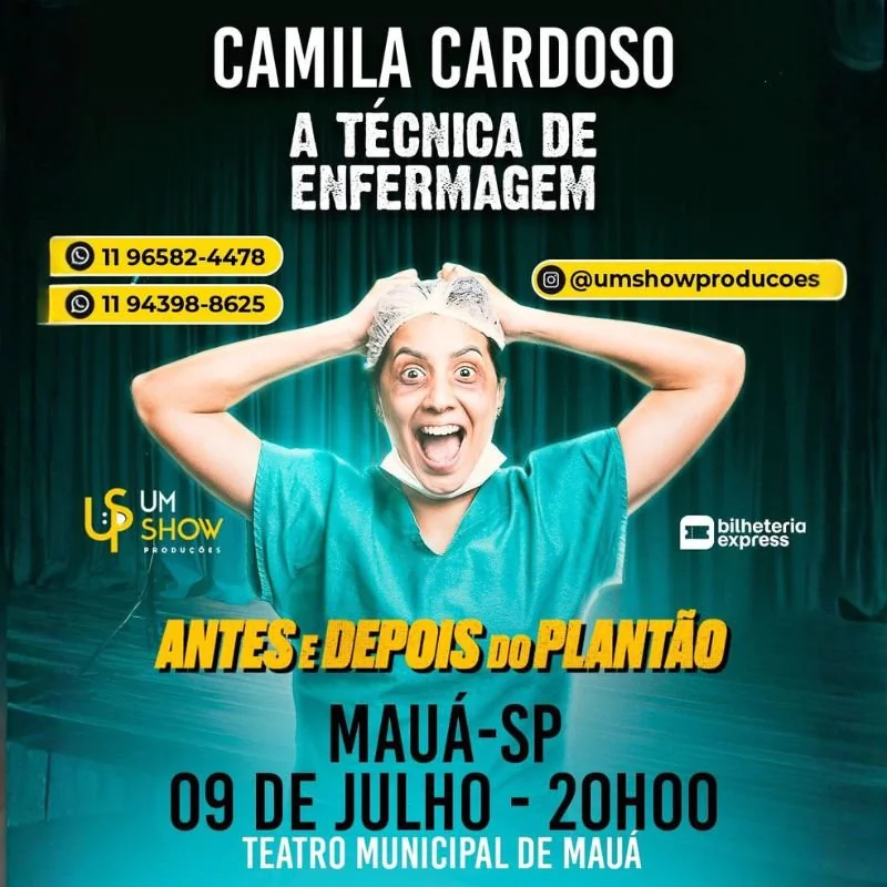 Camila Cardoso - A Tecnica de Enfermagem em Mauá