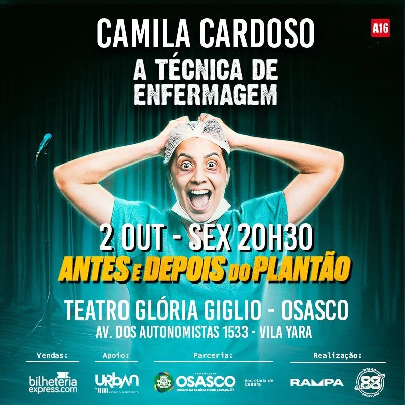 Camila Cardoso - A Técnica de Enfermagem em Osasco