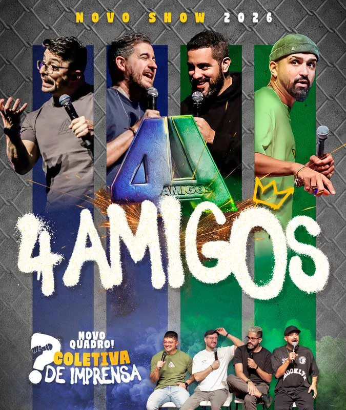 4 Amigos em Mauá | Novo Show 