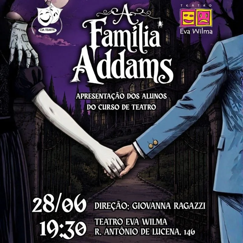 A Família Addams - Escola TEARTE 2026