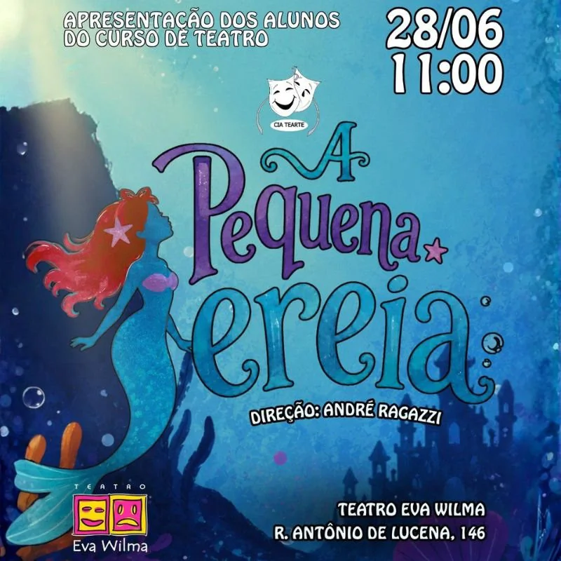 A Pequena Sereia - Escola TEARTE 2026