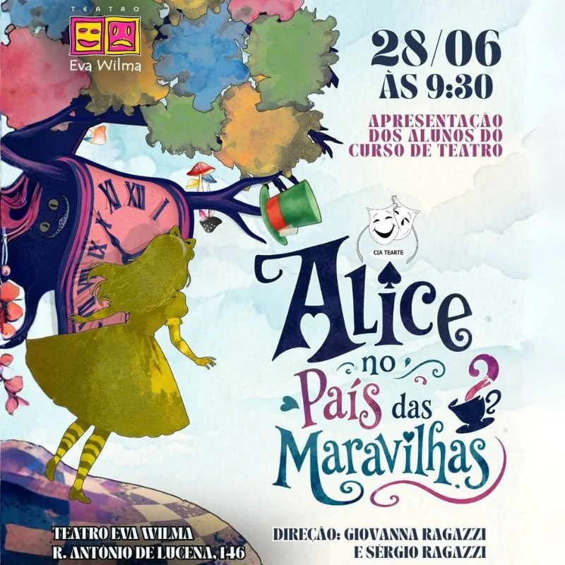 Alice no País das Maravilhas - ESCOLA TEARTE 2026