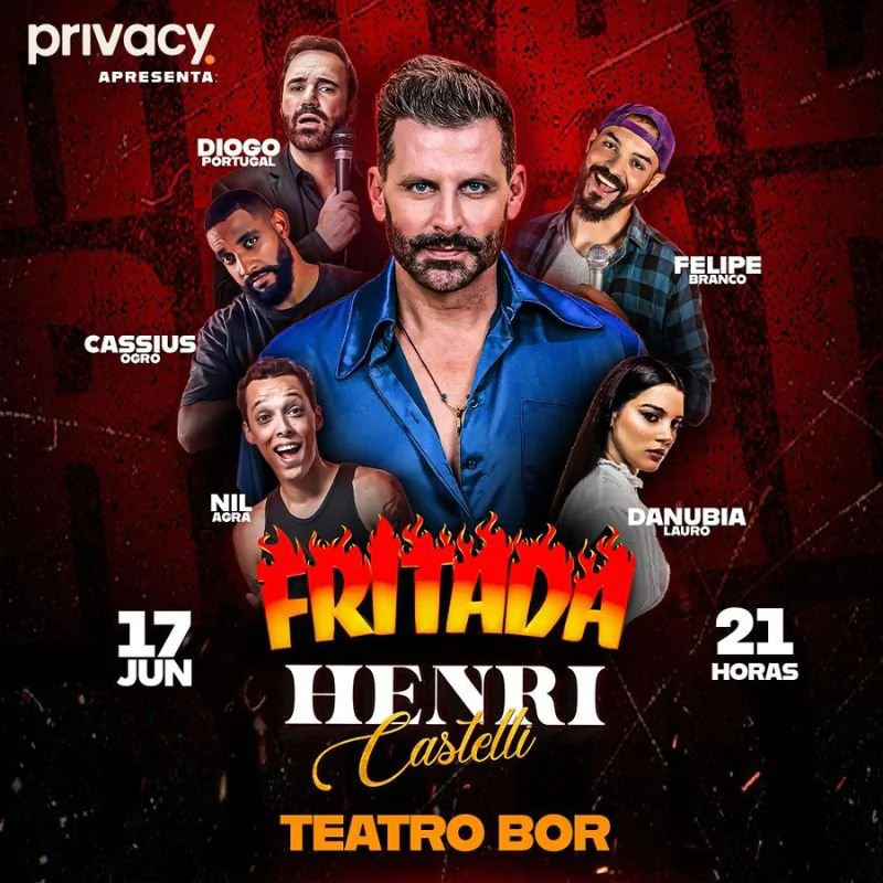 Fritada Com Henri Castelli (ATOR) e Apresentação de Diogo Portugal