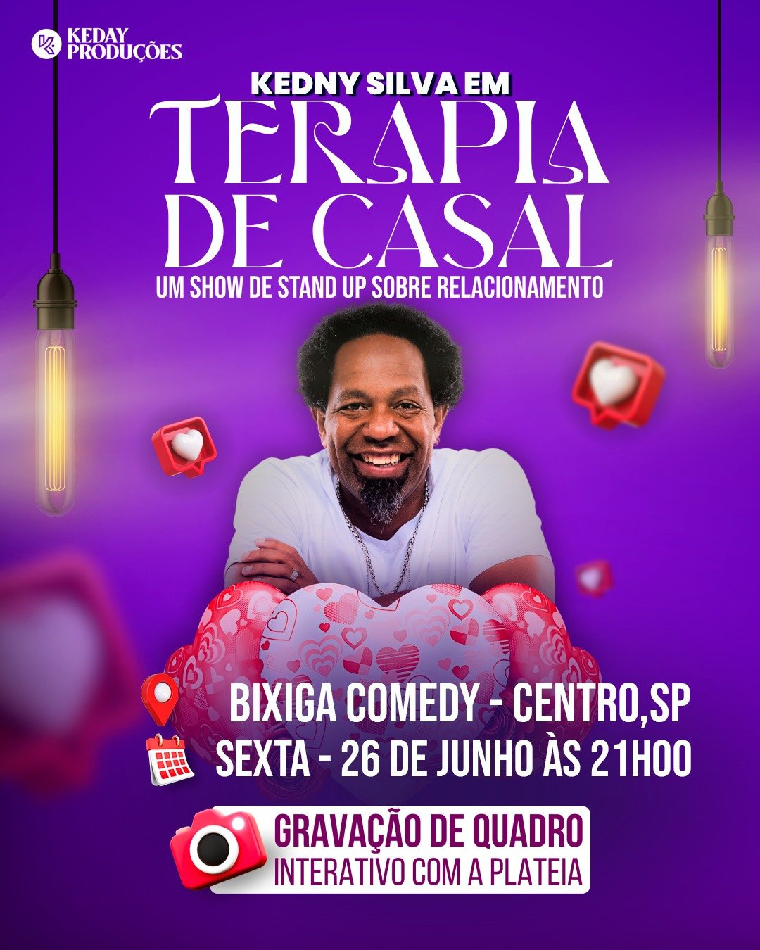 Kedny Silva em Terapia de Casal