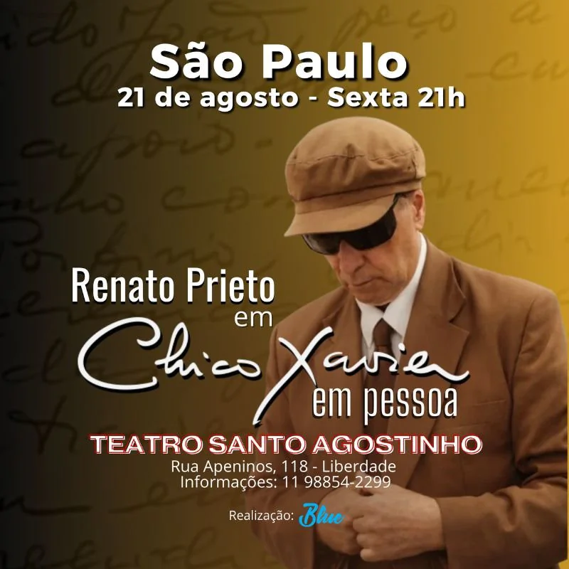 Chico Xavier em pessoa
