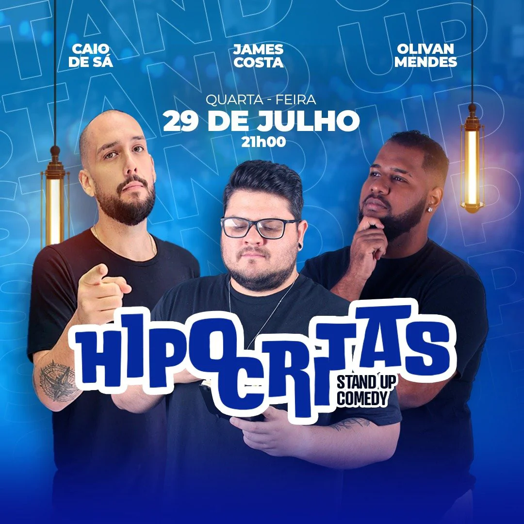 Caio de Sa, James Costa e Olivan Mendes em Guarulhos