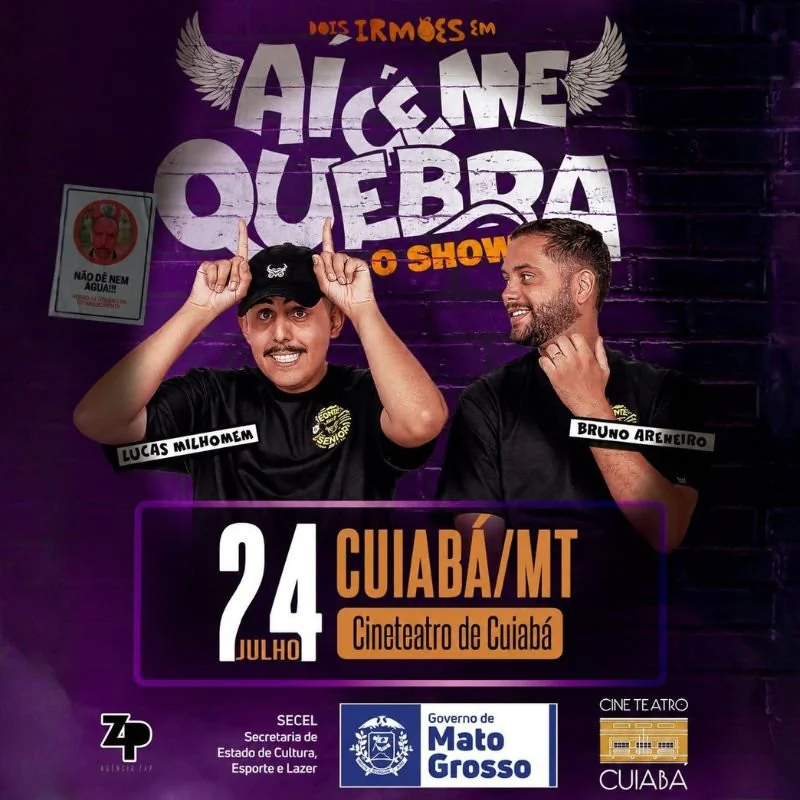 Lucas Milhomem e Bruno Areneiro - Aí Cê Me Quebra!