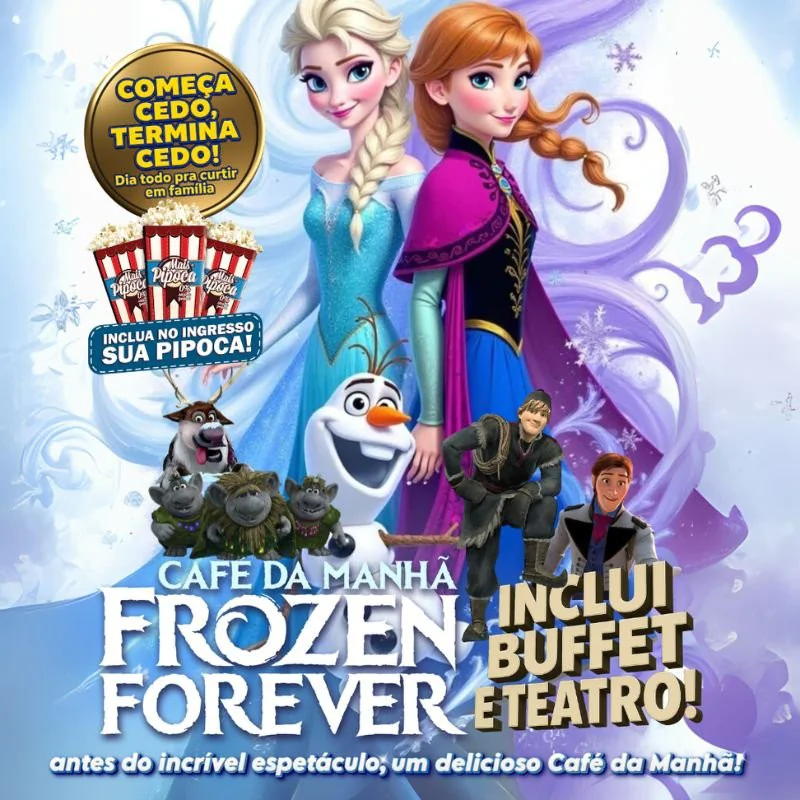 Café da Manhã Frozen Forever
