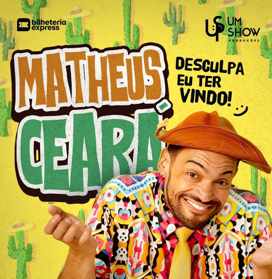 Matheus Ceará em Guarulhos no Teatro Adamastor