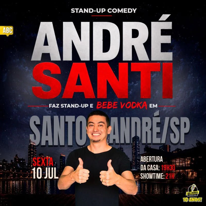André Santi - Faz Stand-Up e Bebe Vodka