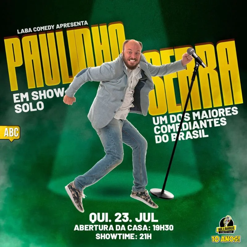 Paulinho Serra em Show Solo