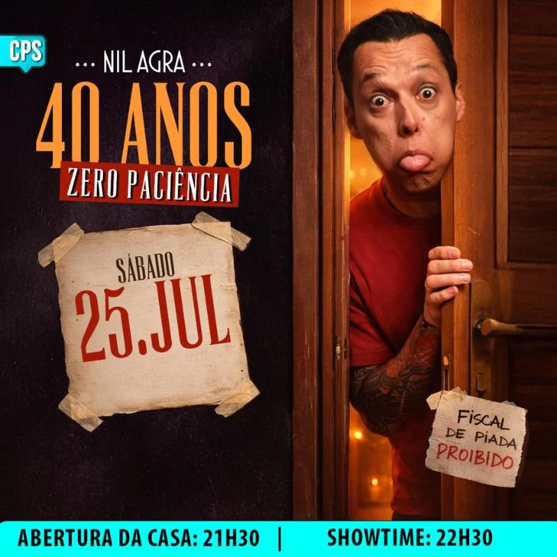 Nil Agra - 40 Anos Zero Paciência