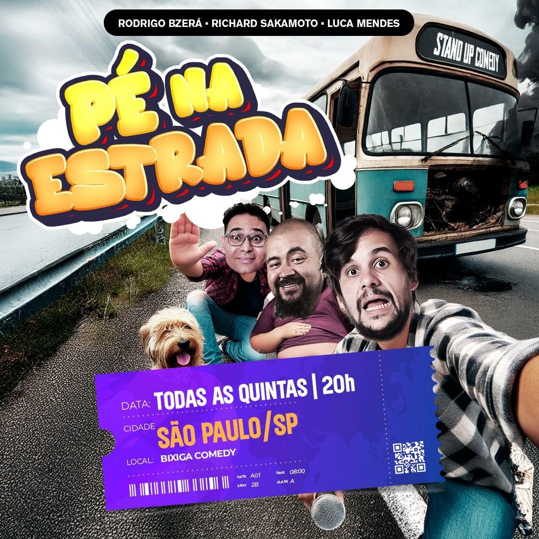 Pé na Estrada - Stand Up Comedy