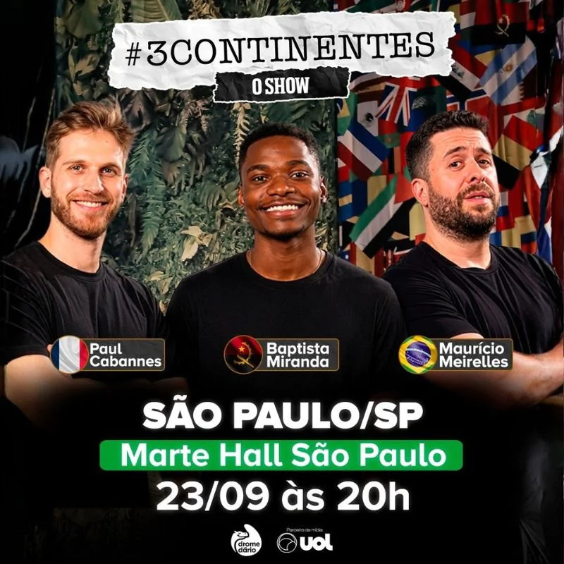 3 Continentes no Marte Hall