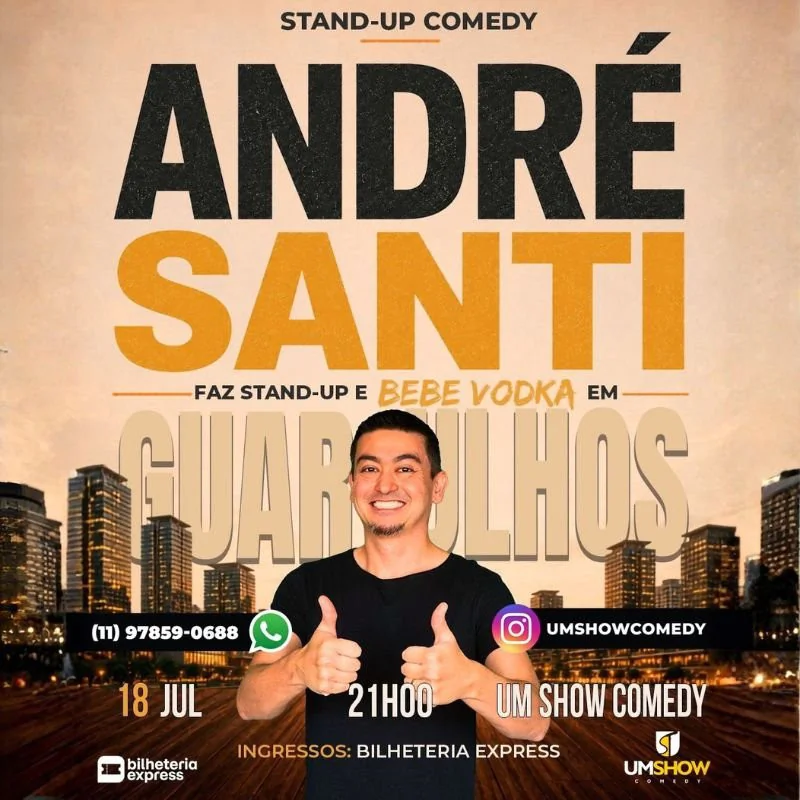 André Santi em Guarulhos