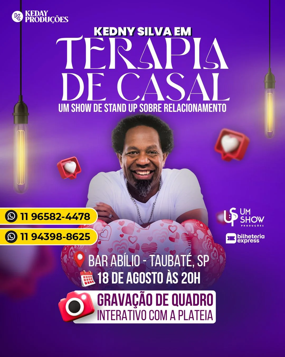 Kedny Silva em Taubaté