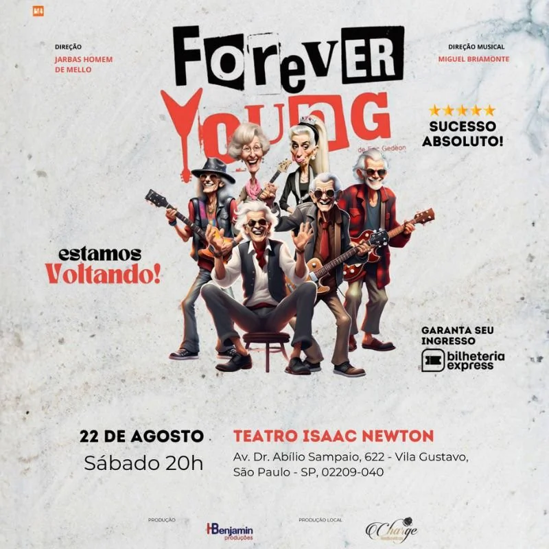 Espetáculo musical Forever Young