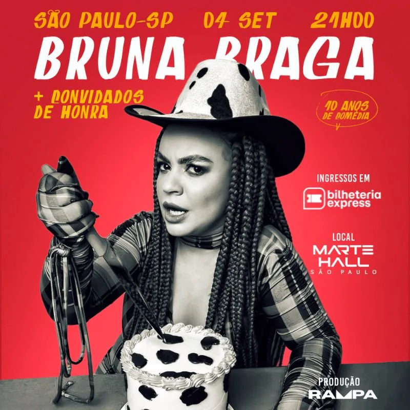 Bruna Braga Celebra 10 Anos de Comédia