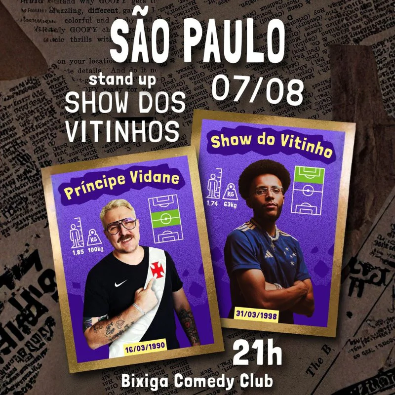 Show dos Vitinhos - Stand Up Comedy | São Paulo | Bixiga Comedy