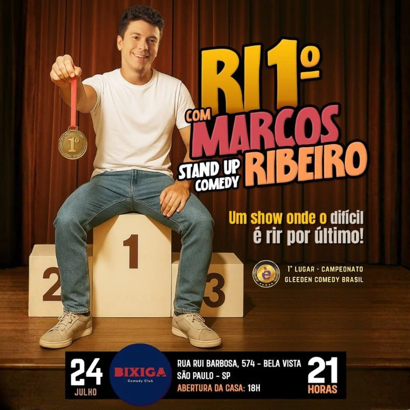 Ri primeiro com Marcos Ribeiro - Stand Up Comedy