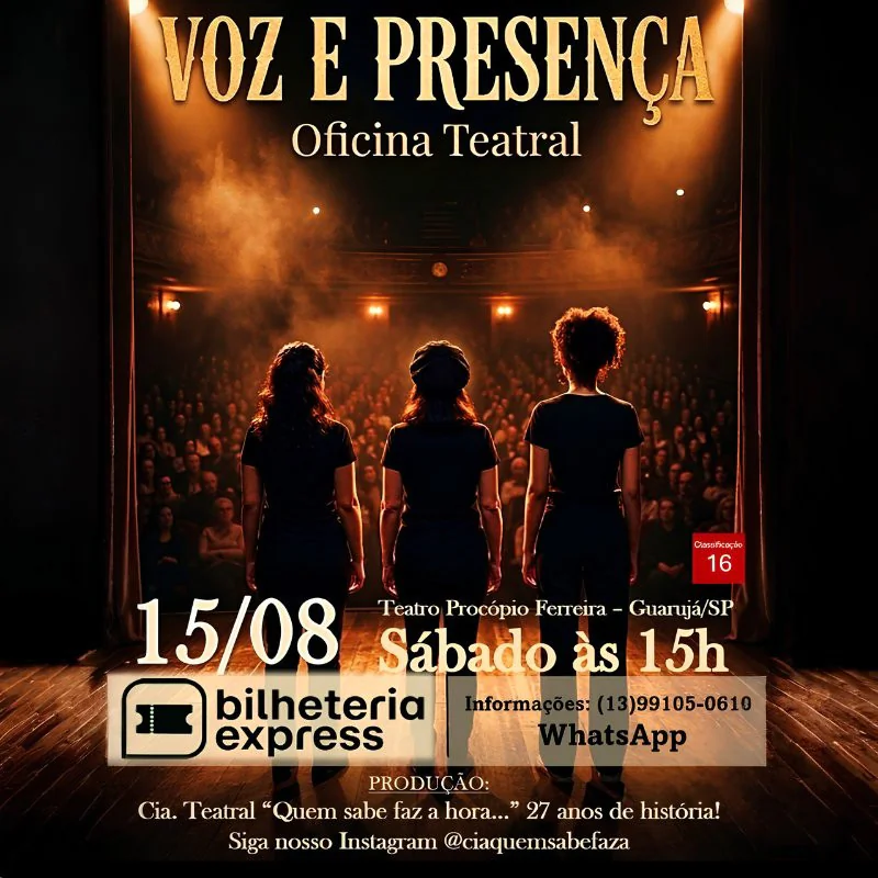 Oficina Teatral - Voz e Presença
