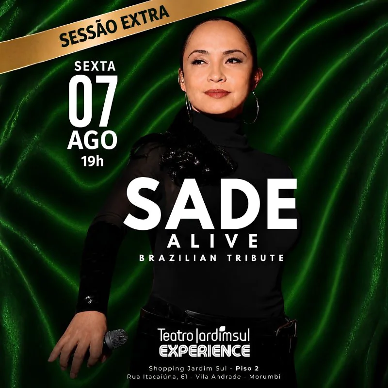 Sade Alive - Brazilian Tribute